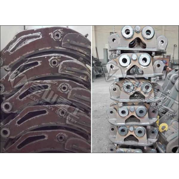 5 mandíbula del gancho agarrador 1400m m de la roca del excavador del diente que abre el CE de la energía hydráulica certificado