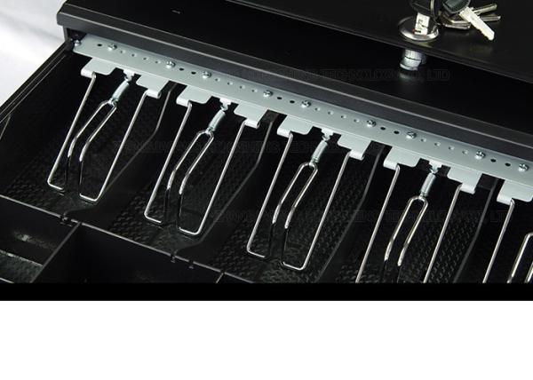 8.5 KG 400D POS Cash Drawer RJ12 , Metal Cash Till Drawer CE ROHS ISO Approval