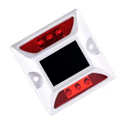 IP68 Flashing Light Aluminum Solar Road Reflectors Pavement Marker