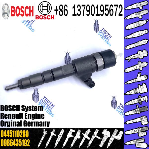 0445110280 инжектор дизельного топлива распылителя форсунки 0986435192 Bosch