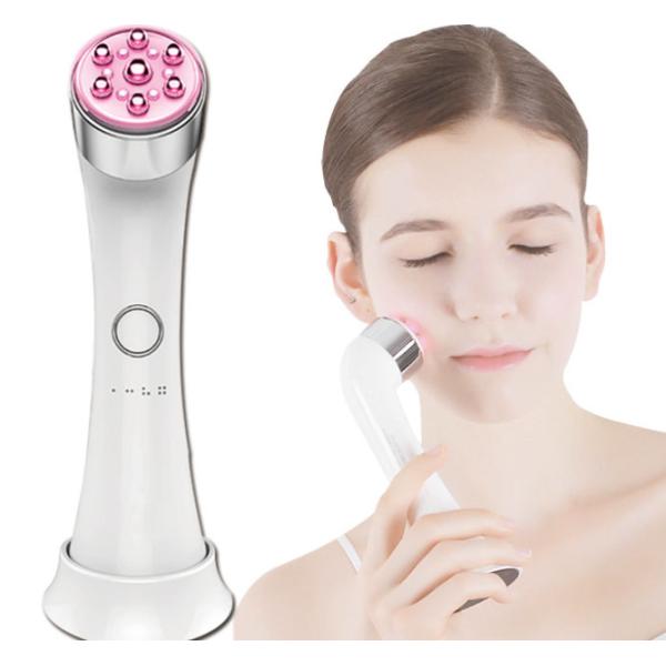 Цвета Massager 4 массажа стороны иона Ems заботы кожи фотона иона теплые ультразвуковые горячие лицевые привели кожу затягивая mas 2022 сторон