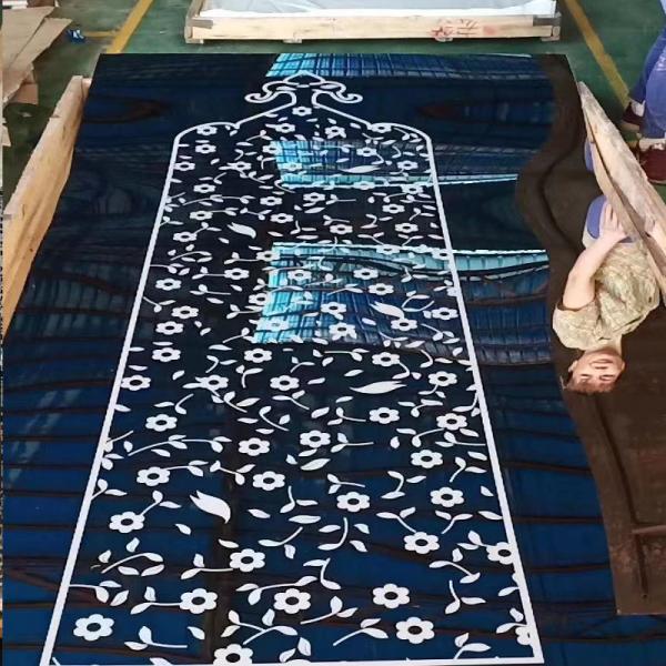 Ламинированная металлическая панель кабины лифта ПВД покрытие супер зеркало Окончание нержавеющей стали листов