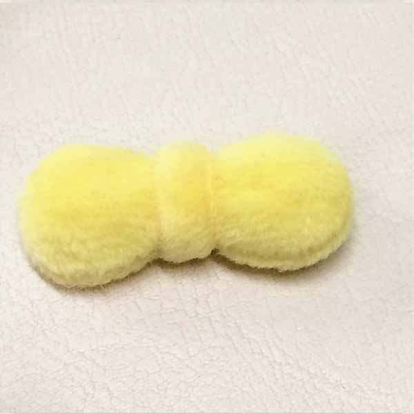 Warmly Plush Satin Ribbon Bow Crafts 4cm Long Baby's Hairpins Decoration