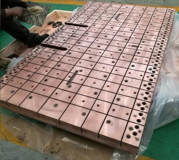 ESP CSP DUE Copper mould plate CuAg Cu-Cr-Zr copper silver Nickel coating