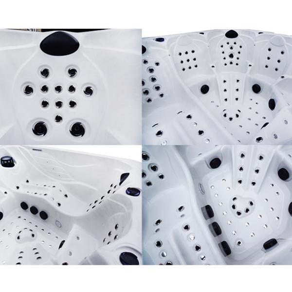 Freestanding Smart 5-Person Hot Tub With High Flow Jets /WiFi / Bluetooth Speakers And Balboa System