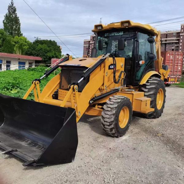 CAT 420F Used Backhoe Loader with 20Ton Operating Weight and 0-2000 Working Hours