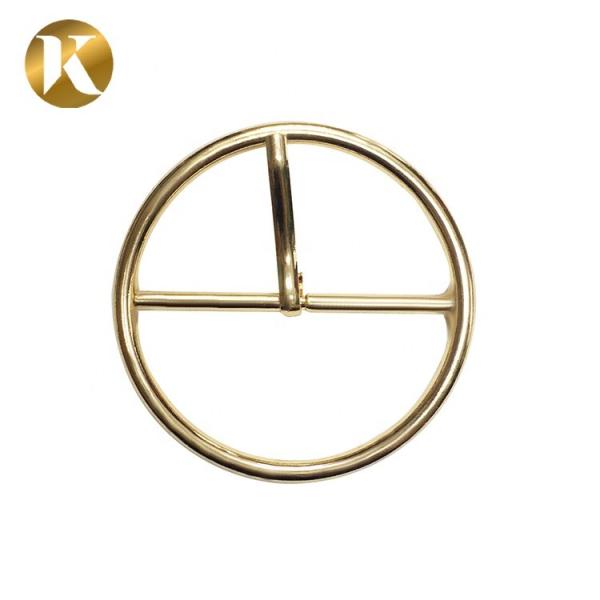 Circular Simple Generous Ladies Belt Buckles , 60mm Female Belt Buckles