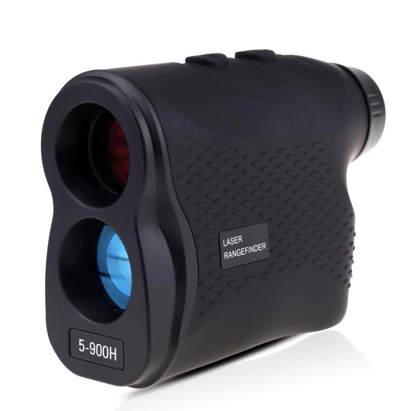 Medidores de distancia con láser 900m ((984yd) Caza Tiro con arco Aventuras al aire libre Encuesta de construcción Medidor de distancia con láser con ángulo lateral de altura