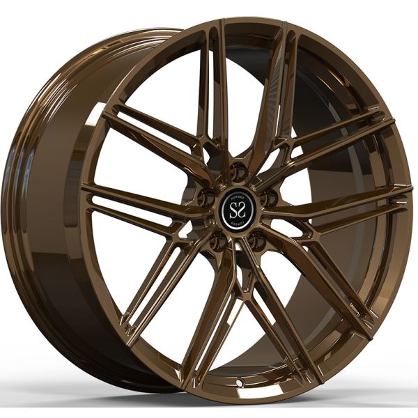 2006 Honda Odyssey Polished Bronze Forged 1 Piece Forged Wheels