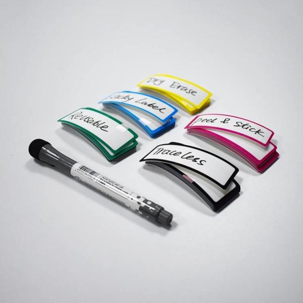 Слипчивые ярлыки сухого стирания фильма ЛЮБИМЦА многоразовые водоустойчивые СГС