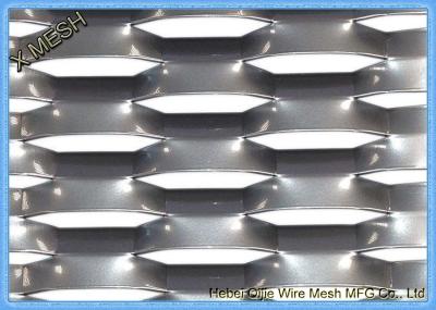 Construção Decorativa Expandida Metal Wire Mesh Solid Sheets Fine Workmanship