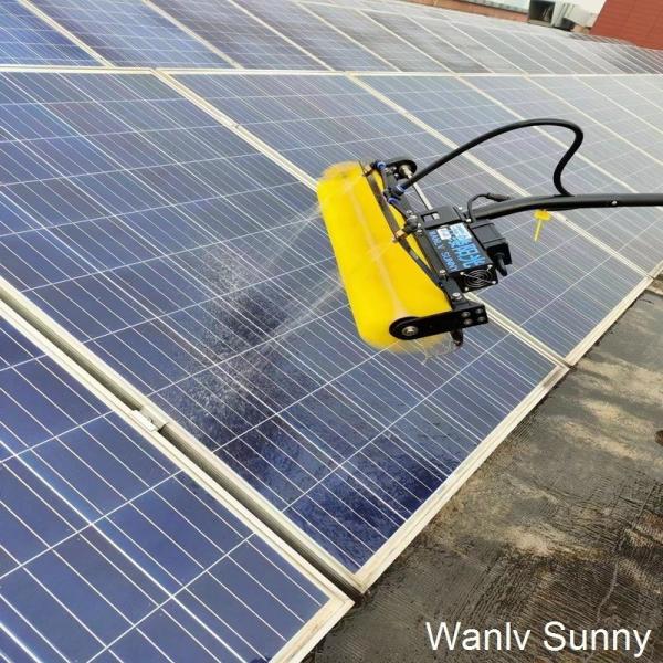 Indústria de energia escova de rolamento elétrica de dupla utilização com ferramentas de limpeza solar suportada OEM
