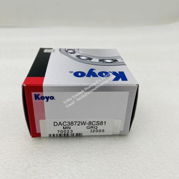 KOYO wheel hub bearing DAC3872W-8CS81