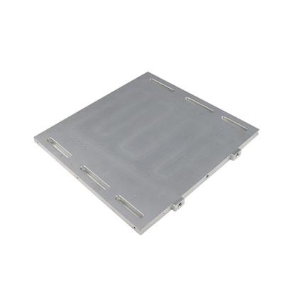 Agitação da soldadura de fricção dentro da placa fria líquida do túnel, placa refrigerando de água de FSW
