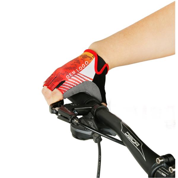 Полиэстерные мотоциклетные велосипедные перчатки на заказ