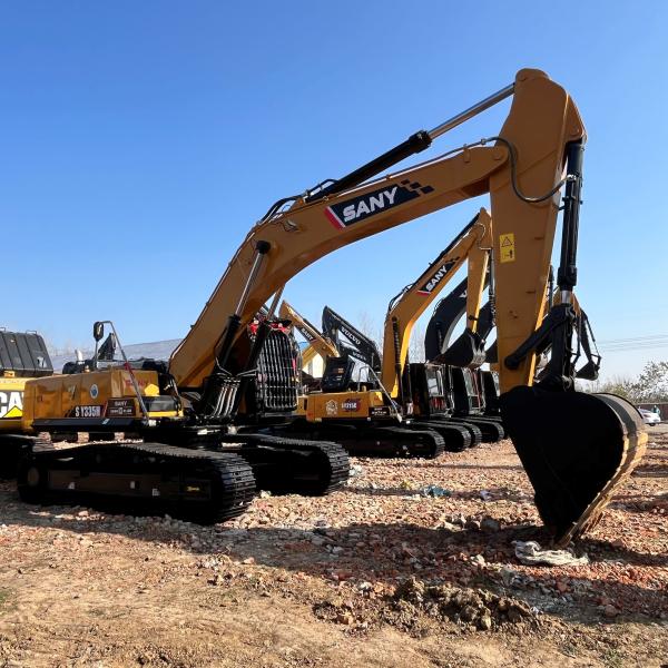 Moving Type Crawler SANY SY335H Used Excavator