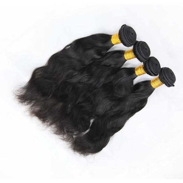 100 Уньпросессед естественных расширений человеческих волос волны естественных не смотрящ никакой путать