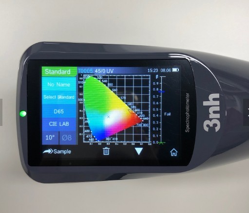 20mm Large Aperture Silk Spectrophotometer YS4580 For Traffic Sign Film Road