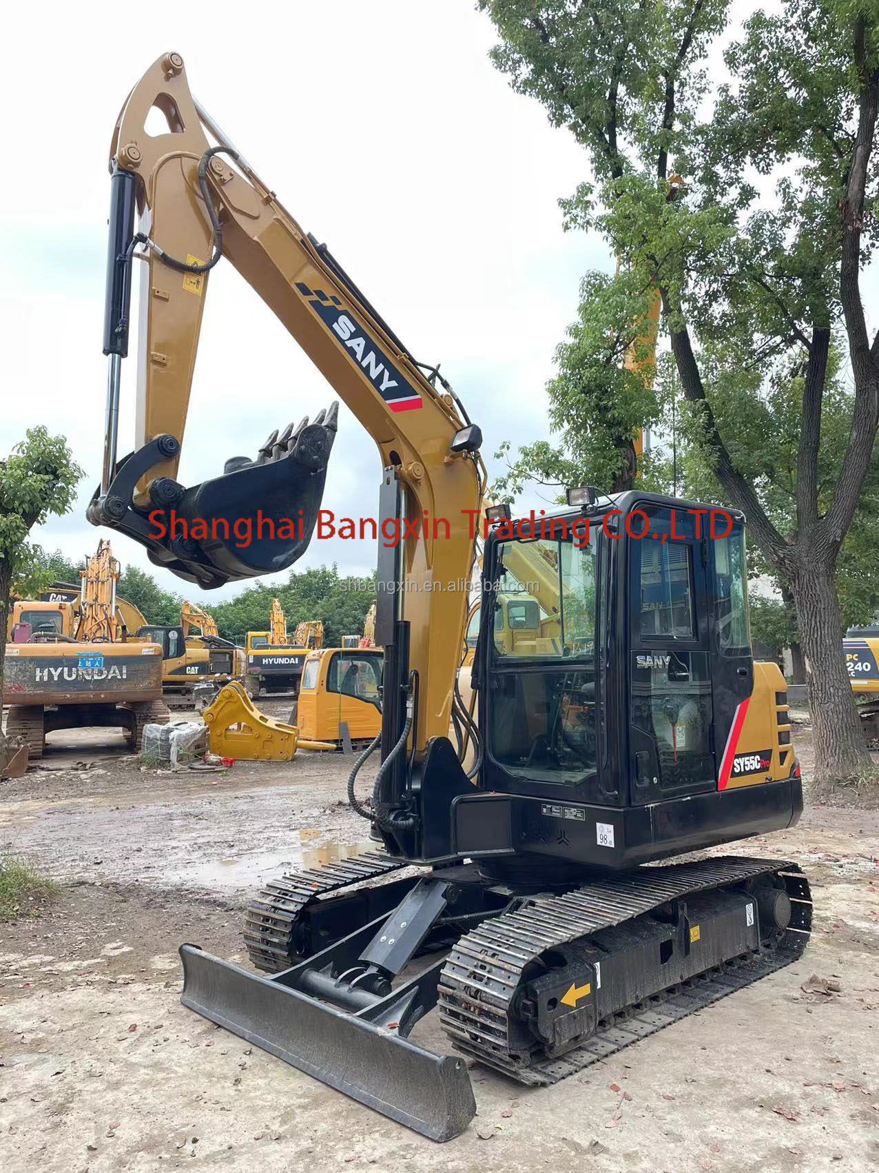 2023 Year Manufacture Almost Used SANY SY55C Mini Excavator with 7 Days Delivery Time