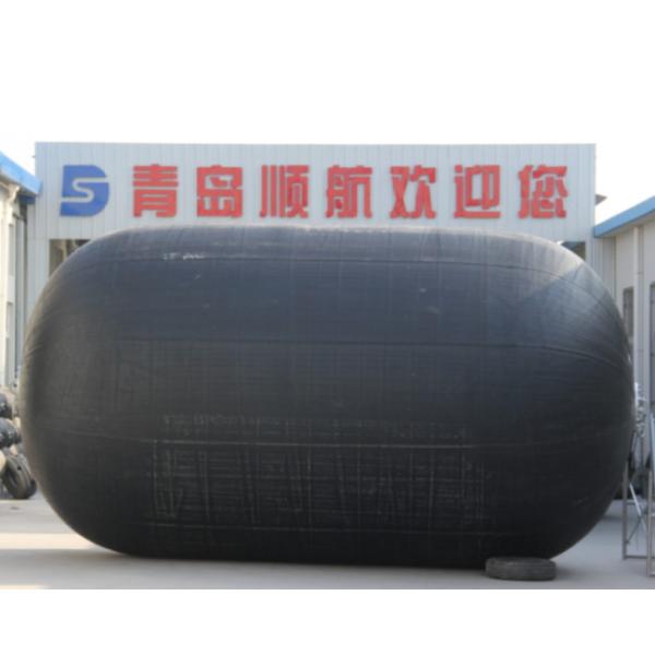 Black Color Sling Fender For Submarine With Rubber Dipped Nylon Cord Fabric Diameter 300 To 4700mm