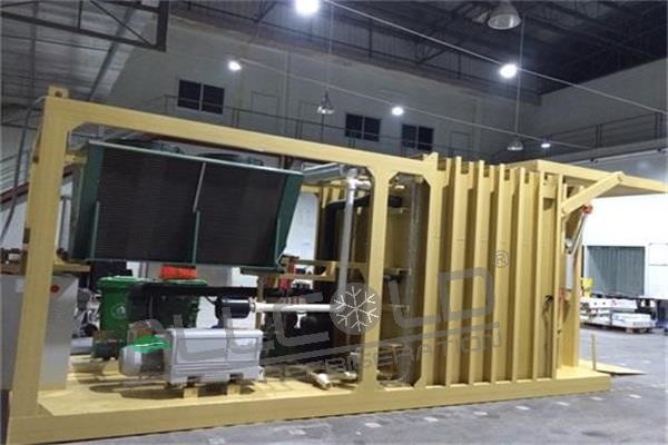 double machine de réfgigération sous vide de palettes de la chambre 6 du cycle 3tons, refroidisseur de refroidissement rapide de Vacoom