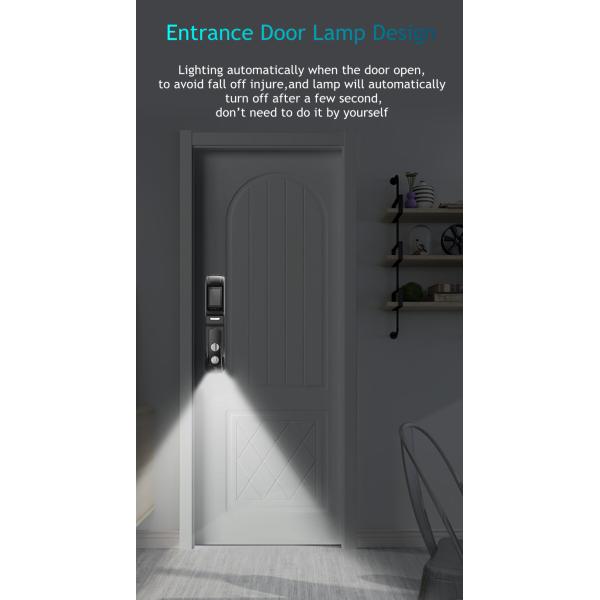 Fingerprint Push Pull Smart Door Lock