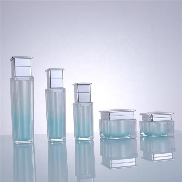 UV Coating 15g 30g 50g Plastic Cosmetic Jars With Lids Recyclable
