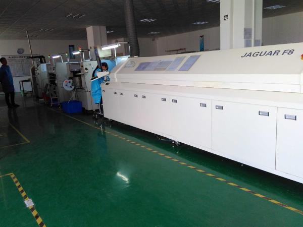 Forno sem chumbo do Reflow do ar quente da venda quente de JAGUAR com 8 zonas de aquecimento ascendentes da parte inferior 8