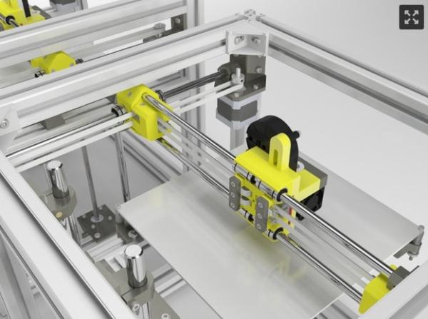 perfis de alumínio industriais do sulco 3030 de 10mm para 3d a impressora 30*30