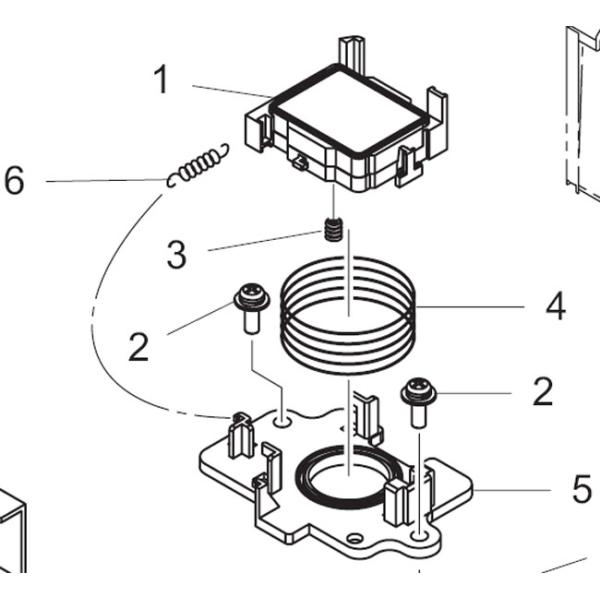Unidade tampando de Epson DX5 Mimaki JV33/JV5 das peças sobresselentes da impressora