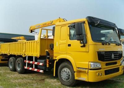 O elevado desempenho que encurta o caminhão do crescimento montou a altura de levantamento do guindaste 6X4 290HP 14.5m