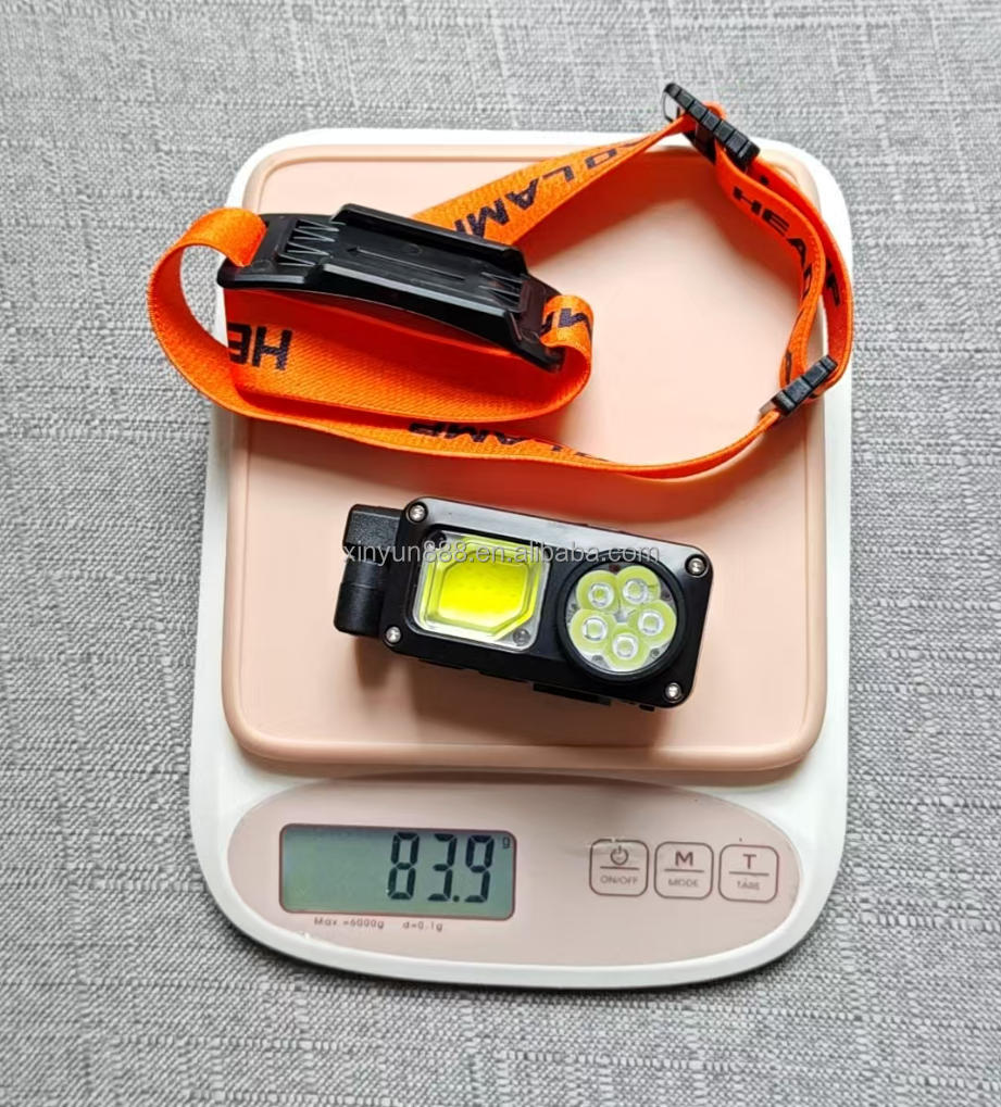 New Product LED Strong Head Lamp USB Charging Multi-function Outdoor Head Lamp Night Run Head Lamp COB Head Lamp