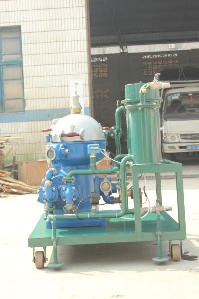 Mobile Type Centrifugal Oil Purifier Three Phase Custom Color Fuel Treatment