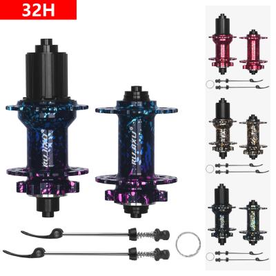 180 Rings Bicycle Hubs 32 Hole Mountain Bike Wheel Hub Steel Spoke Quick Release For Front Rear
