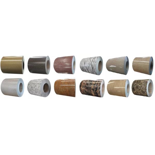 Envase de acero de impresión de mármol para revestimiento de paredes de decoración del hogar y proyectos arquitectónicos