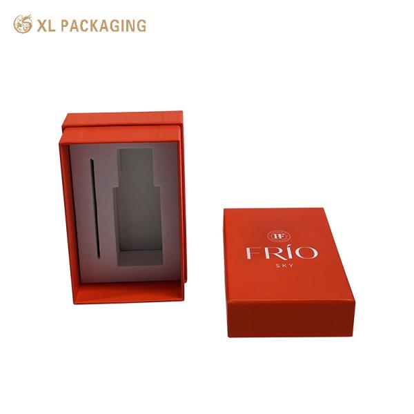 XL Packaging Custom Packaging Box Factory Luxury Lid And Base Custom Perfume Box High Quality Gold Foil In Surface Fashion Perfume Paper Box With Logo