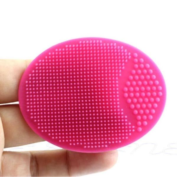 Soft Beauty Cleaner Silicone Makeup Tool Facial Massager Pad Face Cleaning Brush