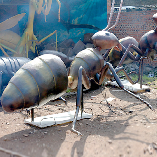 Park Decoration Big Size Insect Moving Animatronic Ant Model