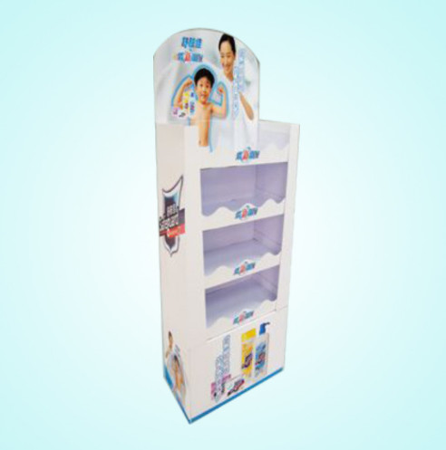 Pet Products Display Stand Supermarket Children Toys Paper Shelf Baby Shop Snacks Display Cabinet Manufacturers Custom