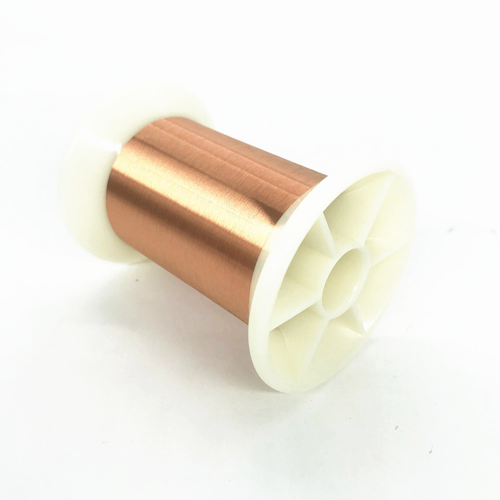 провода магнита 0.063mm медная проволока ультра точного красная/белая покрытая эмалью для катушек диктора