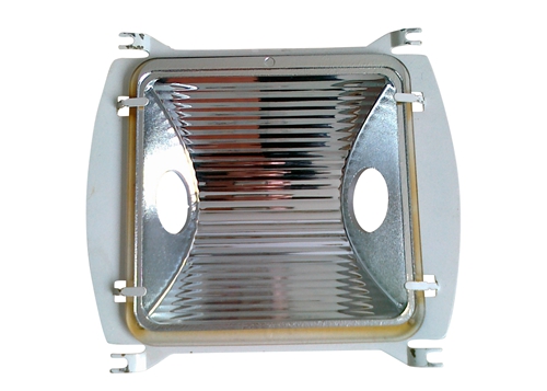 Отражающая неправильная форма растет свет потока рефлекторов света законченный двойником стеклянный