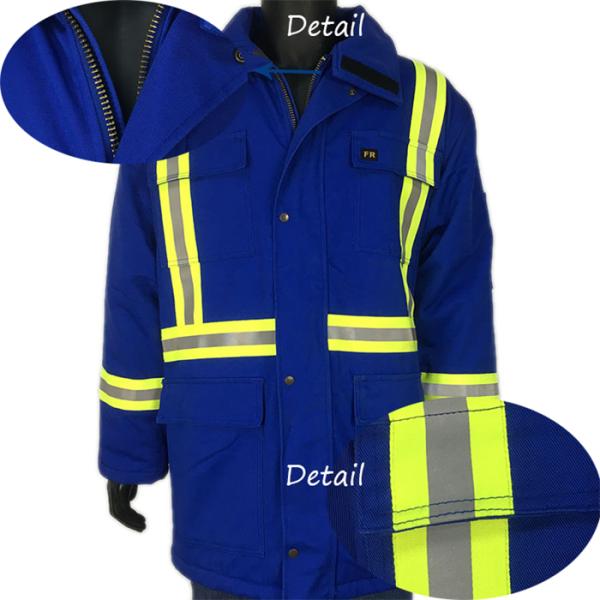 FRC Winter Insulated Fire Resistant Jackets 4 1 Satin 310gsm
