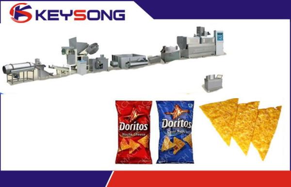 3D Snacks Pellet Fresh Potato Chips Automatic Machine , Industrial Potato Chips Equipment