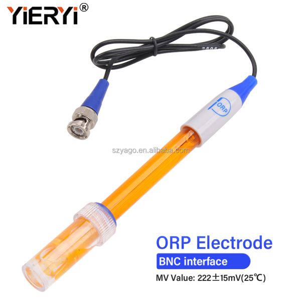 ORP Electrode Sensor with ±5mV Accuracy, 0~1500mV Range, and IP65 Protection for Wastewater & Lab Use
