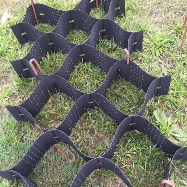 Load Distribution Geocell Grid Driveway Civil Engineering Hdpe Geocells