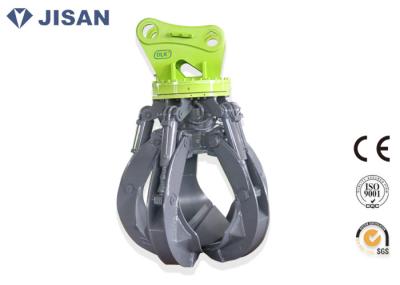 5 Teeth Orange Peel Grab 1560kg Maximized Grapping Capacity Rubbish Grab