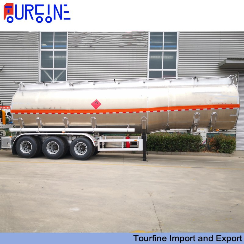 45 CBM 3 Axle Fuel Tank Semi Trailer for Commercial Fuel Logistics