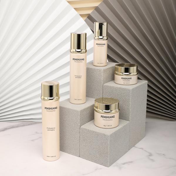 Pantalla que imprime el cuello de empaquetado cosmético del tornillo de presión de 30g 50g