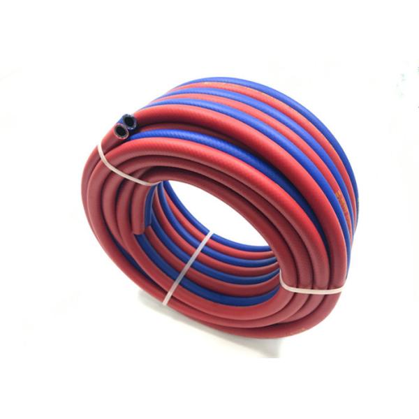 Twin Welding PVC Air Hose High Pressure / Rubber And PVC Fiber Flexible Air Hose