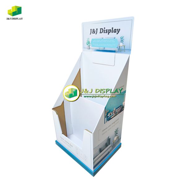 Custom Dump Bins Paper bin Promotional floor display stand for toys and decorations cardboard Display